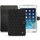 レザーケース Apple iPad mini 5 - Ebène - Couture ( Sleek P C12 - Black ) 