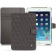 Lederschutzhülle Apple iPad mini 5 - Anthracite - Couture ( Pantone 424C ) 