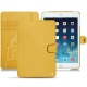 Apple iPad mini 5 leather case - Jaune soulèu