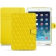 レザーケース Apple iPad mini 5 - Jaune fluo - Couture