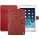 Lederschutzhülle Apple iPad mini 5 - Autruche ciliegia