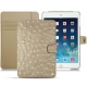 Apple iPad mini 5 leather case - Autruche desert