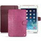 Apple iPad mini 5 leather case - Serpent ciclamino