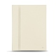 Speisekarte mit magnetischer Klappe - A5 - Blanc (  Nappa - White ) 