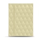 Porta-ementa magnético - A5 - Beige - Couture ( Nappa - Pantone 7502C ) 