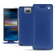 Lederschutzhülle Sony Xperia 10 Plus - Bleu océan ( Nappa - Pantone 293C ) 