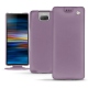 Custodia in pelle Sony Xperia 10 Plus - Lilas ( Nappa - Pantone 2645U ) 