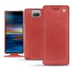 Funda de piel Sony Xperia 10 Plus - Cerise vintage ( Pantone 185C ) 
