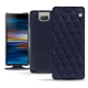 Capa em pele Sony Xperia 10 Plus - Cobalt - Couture ( Pantone 2766C ) 