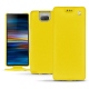 Lederschutzhülle Sony Xperia 10 Plus - Jaune fluo
