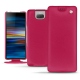 Lederschutzhülle Sony Xperia 10 Plus - Rose fluo