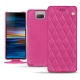 Custodia in pelle Sony Xperia 10 Plus - Rose BB - Couture