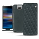 Capa em pele Sony Xperia 10 Plus - Blu marino - Couture