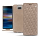 Funda de piel Sony Xperia 10 Plus - Taupe vintage - Couture