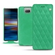 Lederschutzhülle Sony Xperia 10 Plus - Menthe vintage - Couture