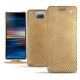 Housse cuir Sony Xperia 10 Plus - Serpent sabbia