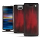 Capa em pele Sony Xperia 10 Plus - Rouge Patine