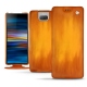 Capa em pele Sony Xperia 10 Plus - Orange Patine