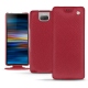 Capa em pele Sony Xperia 10 Plus - Rouge passion
