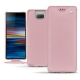 Housse cuir Sony Xperia 10 - Rose ( Nappa - Pantone 2365C ) 