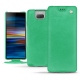 Custodia in pelle Sony Xperia 10 - Menthe vintage ( Pantone 562C ) 