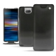 Lederschutzhülle Sony Xperia 10 - Onyx ( Black ) 