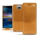 Funda de piel Sony Xperia 10 - Or Maïa ( Pantone 871C ) 