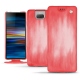 가죽 커버 Sony Xperia 10 - Rose Patine
