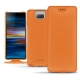 Housse cuir Sony Xperia 10 - Orange PU