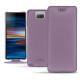 Lederschutzhülle Sony Xperia 10 - Lilas PU