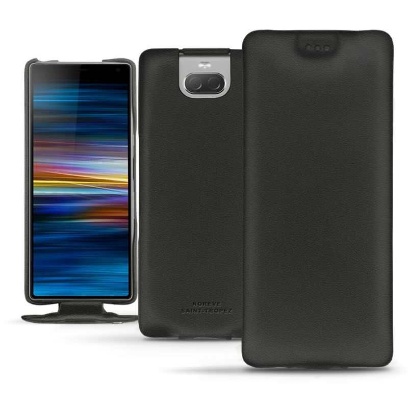 Housse cuir Sony Xperia 10 - Noir PU
