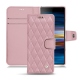 Capa em pele Sony Xperia 10 - Rose - Couture ( Nappa - Pantone 2365C ) 