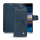Housse cuir Sony Xperia 10 - Jean vintage - Couture