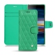 Lederschutzhülle Sony Xperia 10 - Menthe vintage - Couture