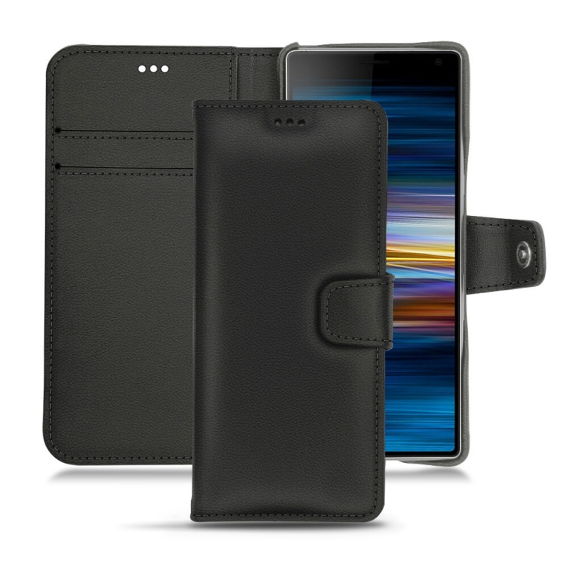 Funda de piel Sony Xperia 10 - Noir PU