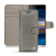 Funda de piel Sony Xperia 10 Plus - Acier vintage ( Pantone 403C ) 