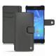 가죽 커버 Sony Xperia Z2 - Noir ( Nappa - Black ) 