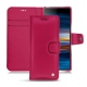 Lederschutzhülle Sony Xperia 10 Plus - Rose fluo