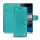 Capa em pele Sony Xperia 10 Plus - Bleu fluo