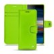 Sony Xperia 10 Plus leather case - Vert fluo
