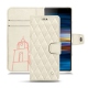 Custodia in pelle Sony Xperia 10 Plus - Blanc escumo - Couture