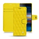 Capa em pele Sony Xperia 10 Plus - Jaune fluo - Couture