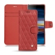 Custodia in pelle Sony Xperia 10 Plus - Cerise vintage - Couture