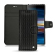 Sony Xperia 10 Plus leather case - Abaca nero