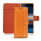 Funda de piel Sony Xperia 10 Plus - Abaca arancio