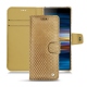 Sony Xperia 10 Plus leather case - Serpent sabbia