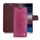 Capa em pele Sony Xperia 10 Plus - Serpent ciclamino