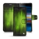Sony Xperia 10 Plus leather case - Vert Patine