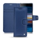 Sony Xperia 10 Plus leather case - Bleu frisson