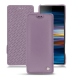 가죽 커버 Sony Xperia 10 - Lilas ( Nappa - Pantone 2645U ) 